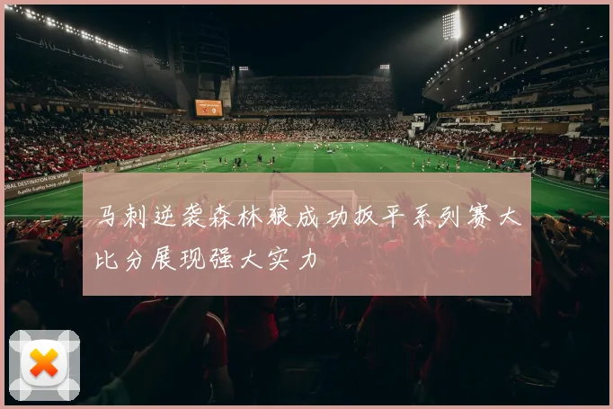 马刺逆袭森林狼成功扳平系列赛大比分展现强大实力