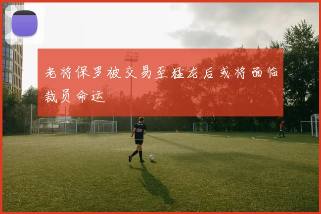 老将保罗被交易至猛龙后或将面临裁员命运